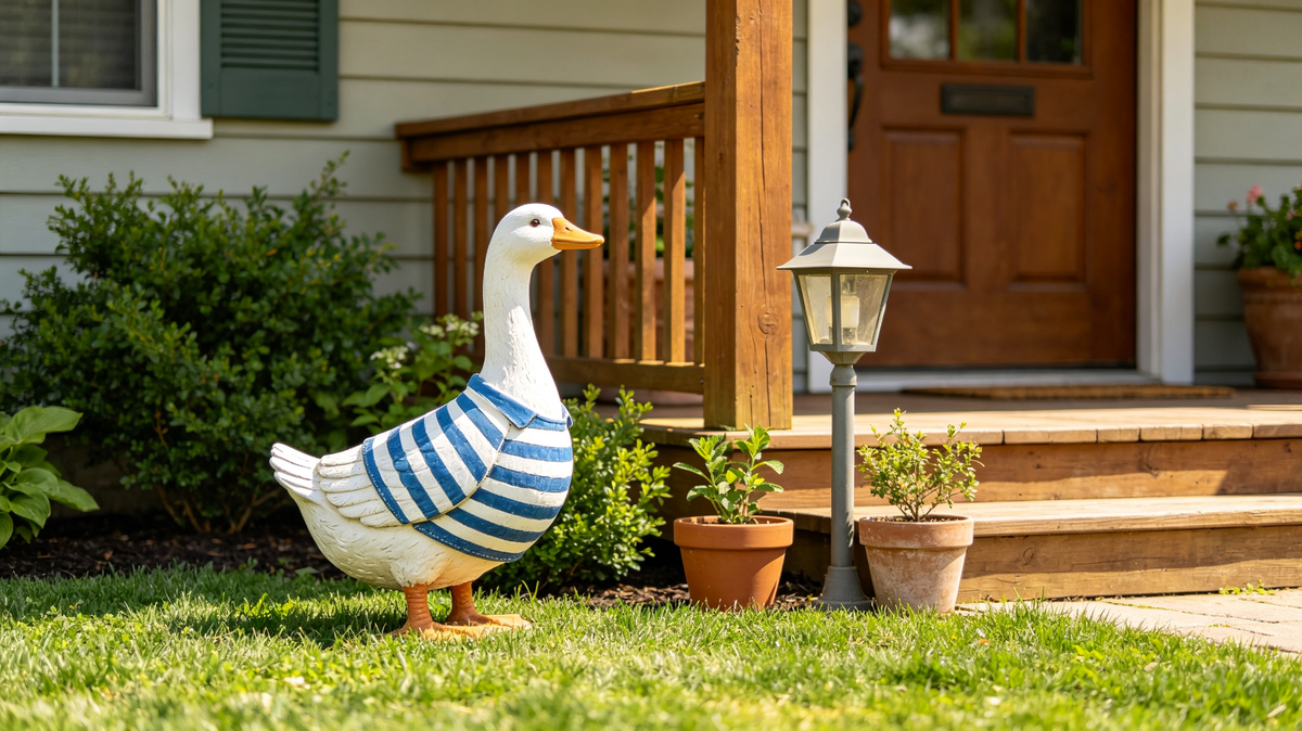 Why Porch Goose Decor Is Perfect for Your Front Yard