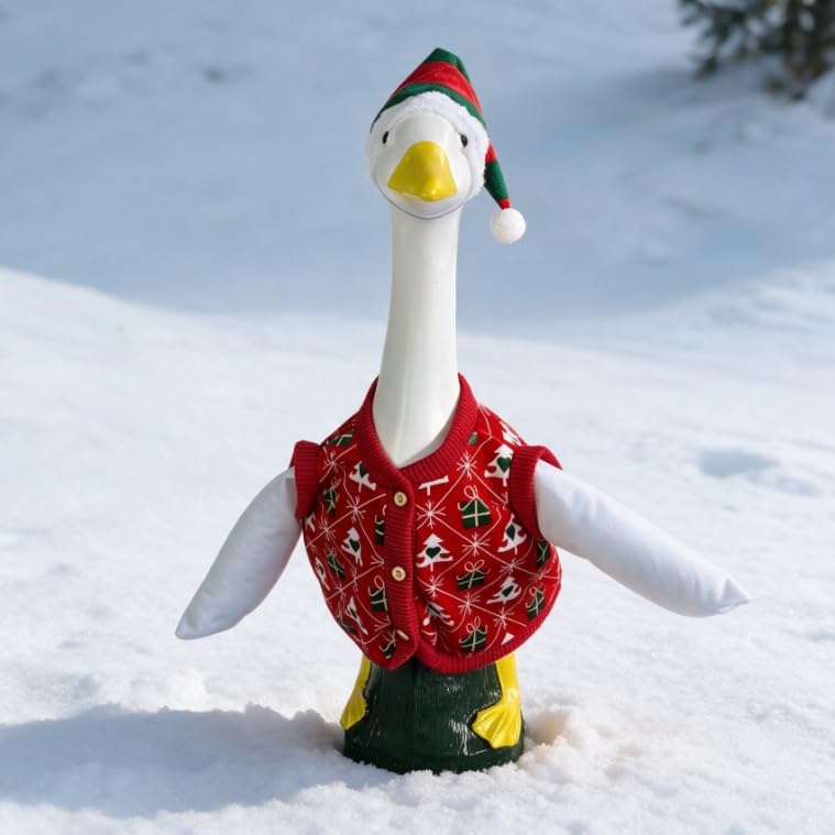 How to Style Your Porch Goose for Every Season